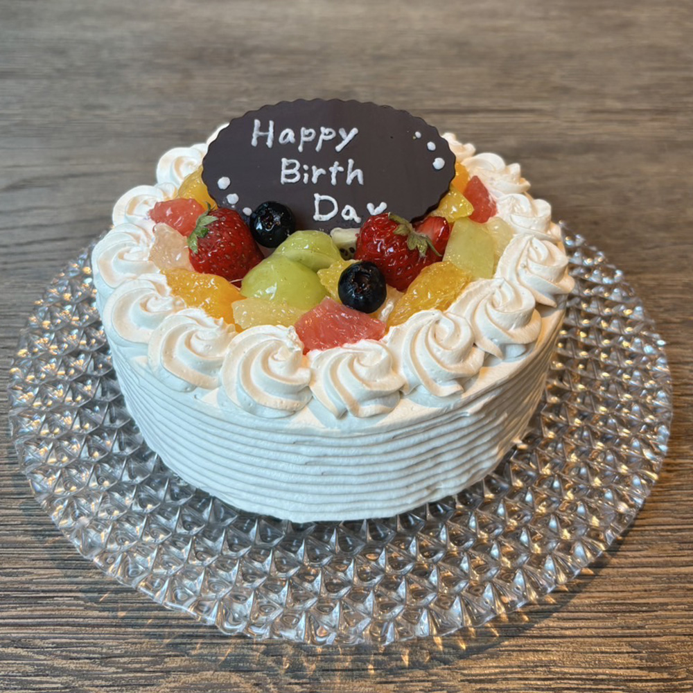 ヴィーガンバースデーケーキ - CHAYA Macrobiotics