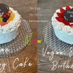 【告知】ヴィーガン バースデー ケーキ新発売